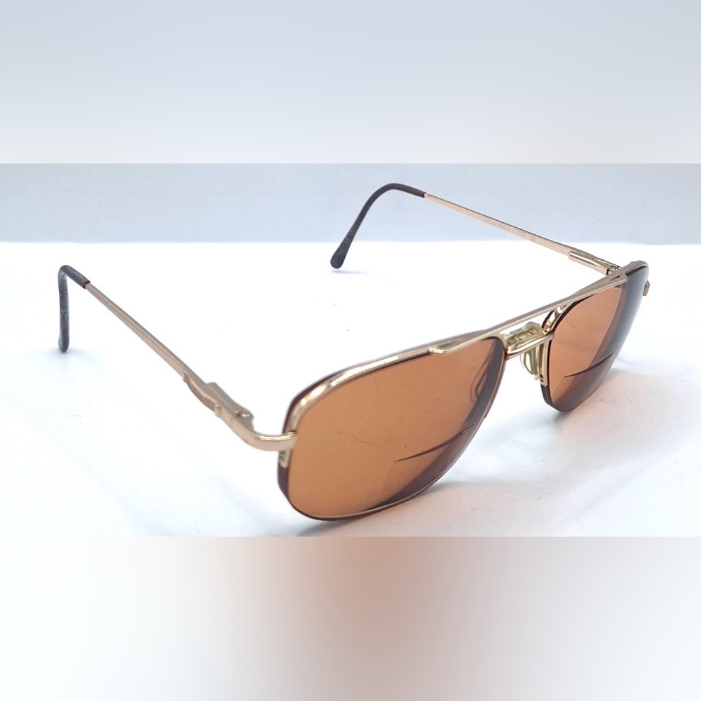 Vintage Stetson Gold Gunmetal Pilot Sunglasses Frames Only